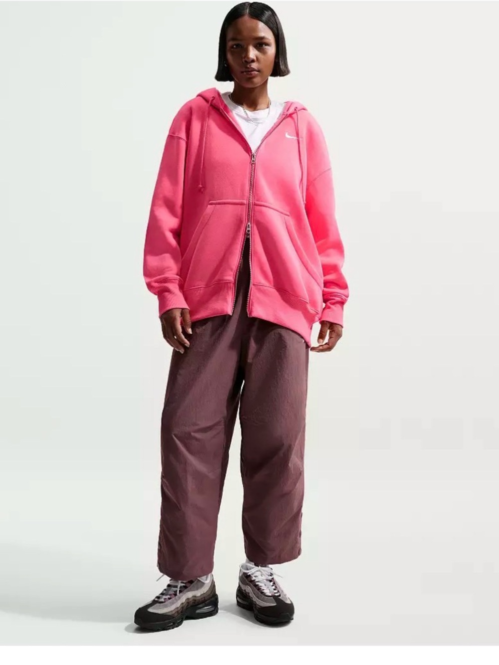Nike Women's Sportswear Oversized High-Waisted Woven Pants